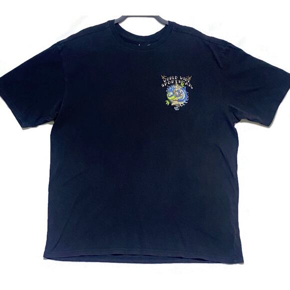 Born To Fish T-Shirt Men's Extra Large Short Sleeve Black World Wide Sportsman - Picture 2 of 8